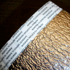 NOFP Solex™ Radiant Insulation Barrier SOL4125RT, 125'L X 1/4"H, Reflective (2x) W/Tape