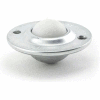 Hudson Bearings 1" Nylon Ball Carbon Steel Low-Profile Flying Saucer Ball Transfer NFSBT-1CS