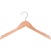 NAHANCO 20617 Top Hanger-Nahanco Line, 17"L, Wood-Beech, Pkg Qty 100