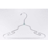 NAHANCO lin18 Lingerie Hanger, 18"L, Metal-Chrome, Pkg Qty 100