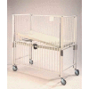 NK Medical Infant Standard Crib E1970CLT, 30"W x 44"L x 61"H, Trend Deck with Plexi End, Epoxy