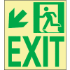 Glow NYC - Wall Mount Exit Down Left