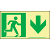 Glow NYC - Directional Sign Down