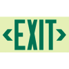 Glo-Brite Exit - Green Frameless