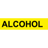 Pressure-Sensitive Pipe Marker - Alcohol, Pack Of 25