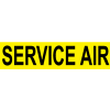 Pressure-Sensitive Pipe Marker - Service Air, Pack Of 25