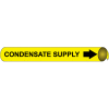 Precoiled and Strap-on Pipe Marker - Condensate Supply