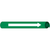 Precoiled and Strap-on Pipe Marker - Direction Arrow