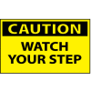 Machine Labels - Caution Watch Your Step
