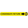 Precoiled and Strap-on Pipe Marker - Condensate Return