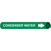Precoiled and Strap-on Pipe Marker - Condenser Water