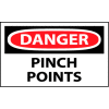Machine Labels - Danger Pinch Points