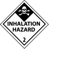 DOT Placard - Inhalation Hazard