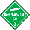 DOT Placard - Non Flammable Gas 2
