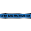 Detectable Underground Warning Tape - Caution Buried Irrigation Line Below - 3"W