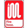 Fire Safety Sign - Fire Hose - Plastic