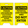 Floor Sign - Caution Potential Lead Hazard Area Do Not Enter