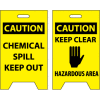 Floor Sign - Caution Chemical Spill Keep Out