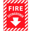 Fire Safety Sign - Fire Extinguisher - Vinyl