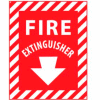 Fire Safety Sign - Fire Extinguisher - Vinyl