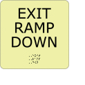 Glow Braille - Exit Ramp Down