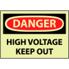 Glow Danger Vinyl - High Voltage Keep Out