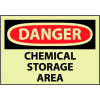 Glow Danger Vinyl - Chemical Storage Area