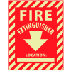 Glow Sign Vinyl - Fire Extinguisher Location