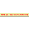 Glow Sign Vinyl - Fire Extinguisher Inside