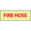 Glow Sign Rigid Plastic - Fire Hose