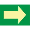 Glow Sign Vinyl - Arrow