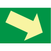 Glow Sign Vinyl - Arrow Diagonal