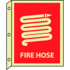 3D Glow Sign Plastic - 110X8 Fire Hose
