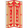 3D Glow Sign Acrylic - 3D Fire Alarm