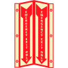 3D Glow Sign Acrylic - Emergency Exit Only