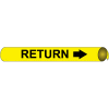 Precoiled and Strap-on Pipe Marker - Return