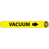 Precoiled and Strap-on Pipe Marker - Vacuum