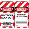 Lockout Tags - Electrician Lock-Out
