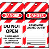 Lockout Tags - Do Not Open