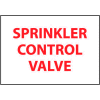 Fire Safety Sign - Sprinkler Control Valve - Vinyl