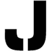 Individual Character Stencil 24" - Letter J