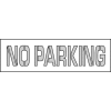 Parking Lot Stencil 67x8 - No Parking