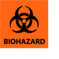 Graphic Safety Labels - Biohazard