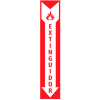 Fire Safety Sign - Spanish - Extinguidor - Plastic
