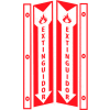 Fire Visi Sign - Spanish - Extinguidor