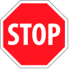 Security Stop Sign - Stop