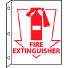 Fire Flange Sign - Fire Extinguisher