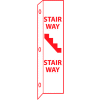 Fire Flange Sign - Stairway