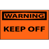Machine Labels - Warning Keep Off