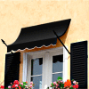 Awntech NO21-3K Spear Arm Awning 3-3/8'W x 2-9/16'H x 1-5/16'D Black